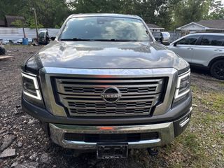 2023 Nissan TITAN XD Crew Cab Platinum Reserve 4x4 - Exterior Front Center Image